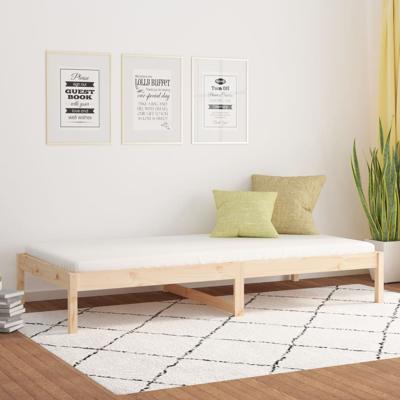 Slaapbank 90x190 cm massief grenenhout