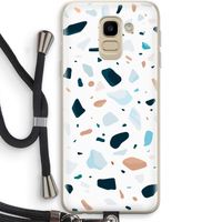 Terrazzo N°13: Samsung Galaxy J6 (2018) Transparant Hoesje met koord
