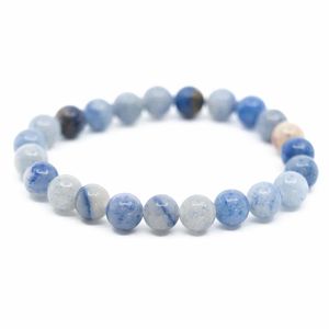 Edelsteen Armband Blauwe Aventurijn (8 mm)
