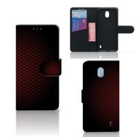 Nokia 1 Plus | Telefoon Hoesje | Geruit Rood