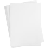 Creativ Company Gekleurd karton, a2, vel 420x594 mm, 180 gr, wit, 100 vel/ 1 doos