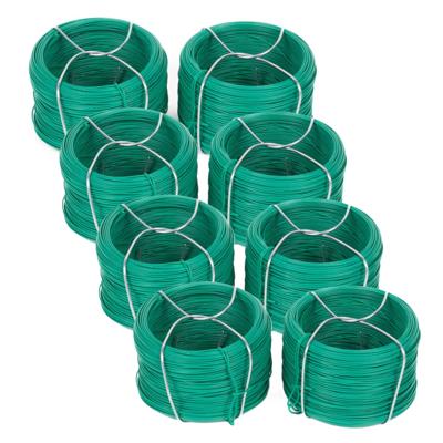 Benson Binddraad - 8x rolletjes - groen - 50 m x 0,7 mm - plantendraad