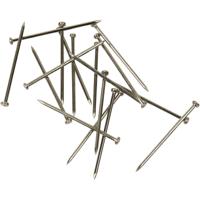 Kopspelden/steekspelden - 500x - zilver - L 16 x D 0,65 mm - 35 gram