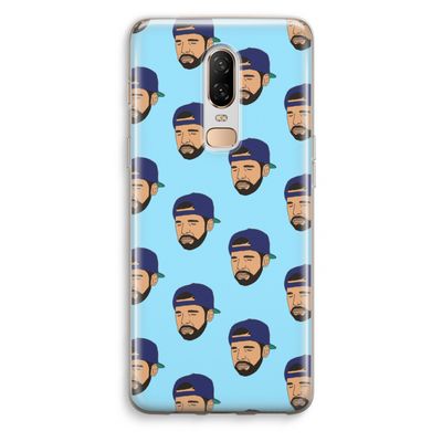 Drake Away: OnePlus 6 Transparant Hoesje