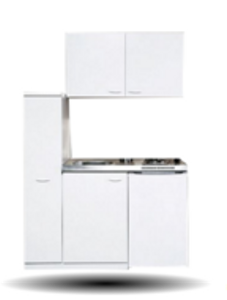 Kitchenette Wit 130cm KIT-383