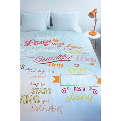 Ambiante dekbedovertrek Summer Story - multikleur - 240x200/220 cm