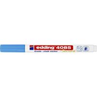 Krijtstift edding 4085 rond 1-2mm lichtblauw