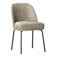 BePureHome Eetkamerstoel Vogue Structure Velvet - Wheatfield