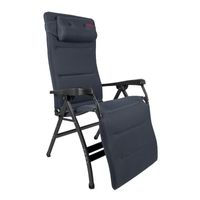 Crespo AP-252 XL Air-Deluxe Relaxstoel Grijs - thumbnail