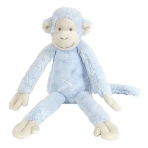 Happy Horse - Knuffel Monkey Mickey - 32 cm Lichtblauw