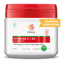 Vitamine C + D3 120 Gummies