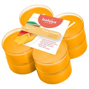 Maxilichten True Scents Mango 8 Stuks 8 Uur