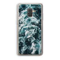 Zee golf: Samsung Galaxy A8 (2018) Transparant Hoesje