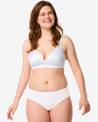 HEMA Dameshipster katoen - 2 stuks wit (wit)