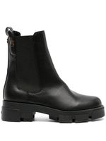 GUESS USA bottes Madla à plaque logo - Noir