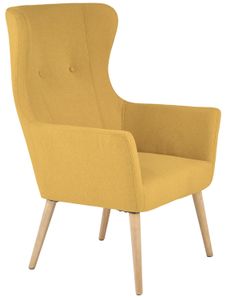 Fauteuil Cotto in mosterd geel