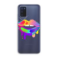 Lip Palette: Samsung Galaxy A03s Transparant Hoesje