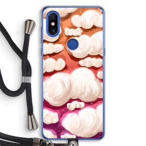 Katoen Wolken: Xiaomi Mi Mix 3 Transparant Hoesje met koord