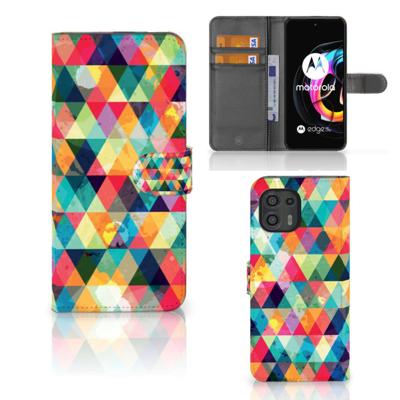 Motorola Edge 20 Lite | Telefoon Hoesje | Geruit