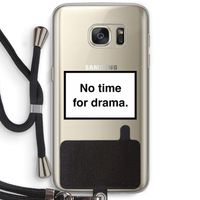No drama: Samsung Galaxy S7 Transparant Hoesje met koord