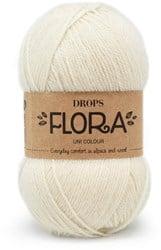 Drops Flora Uni Colour 01 Naturel