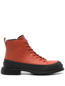 Camper bottines Pix en cuir - Rouge