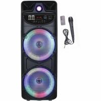 Inovalley Zwart 1000 W Bluetooth luidspreker