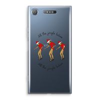 Jingle Ladies: Sony Xperia XZ1 Transparant Hoesje