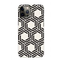 Geometrisch patroon: Volledig geprint iPhone 12 Hoesje