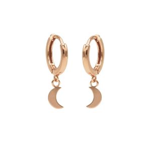 Karma Oorringen Hinged Hoops Moon Rosé