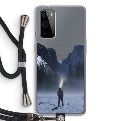 Wanderlust: OnePlus 9 Pro Transparant Hoesje met koord