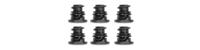 Beta 1494Vw/Kt-Set Van 6 Plastic Doppen - 014940311