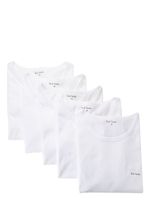 Paul Smith lot de trois t-shirts en coton - Blanc - thumbnail