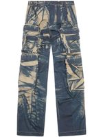 Diesel pantalon P-Hugh à poches cargo - Bleu