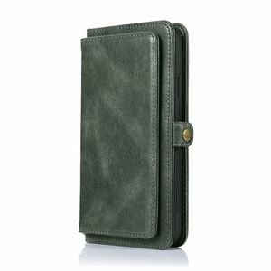 iPhone 11 Pro Max hoesje - Bookcase - Afneembaar 2 in 1 - Backcover - Pasjeshouder - Portemonnee - Kunstleer - Groen