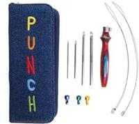 Knitpro Vibrant Punchnaalden Set Blue