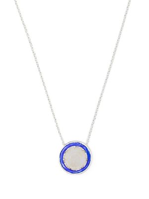 AKANSHA SETHI collier à breloque pierre de lune - Argent
