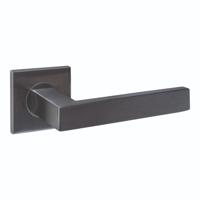 Intersteel Deurkruk Q 05 op rozet verdekt 53x53x6mm PVD Antraciet Intersteel Deurkruk Q 05 op rozet verdekt 53x53x6mm PVD Antraciet