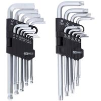 KS Tools 151.4000 TX Haakse schroevendraaierset 1.27 mm, 1.5 mm, 2 mm, 2.5 mm, 3 mm, 3.5 mm, 4 mm, 4.5 mm, 5 mm, 6 mm, 7 mm, 8 mm, 10 mm T 10, T 15, T 20, T - thumbnail