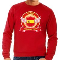 Rood Spain drinking team sweater heren - thumbnail