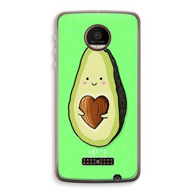 Avocuddle: Motorola Moto Z Force Transparant Hoesje