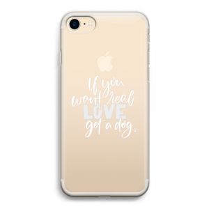 Partner in crime: iPhone 7 Transparant Hoesje