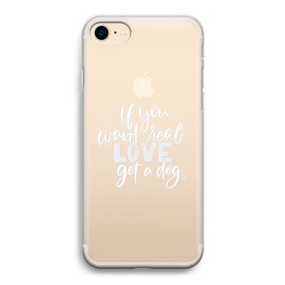 Partner in crime: iPhone 7 Transparant Hoesje