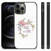 iPhone 12 Pro Max | Bumper Hoesje | Boho Text