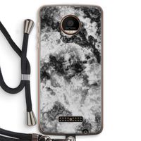 Onweer: Motorola Moto Z Force Transparant Hoesje met koord