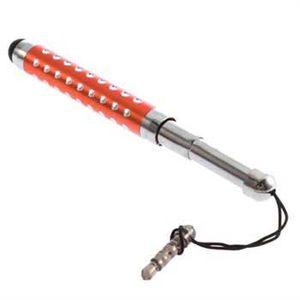 Mini Telescopische Capacitieve Stylus Pen - Oranje