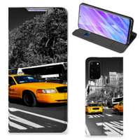 Samsung Galaxy S20 Plus Book Cover New York Taxi