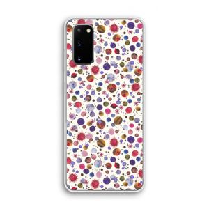 Planets Space: Samsung Galaxy S20 Transparant Hoesje