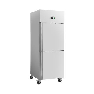 Gastrokoelkast - 485 l - RVS - 2 deuren - 4 wielen - afsluitbaar - Royal Catering