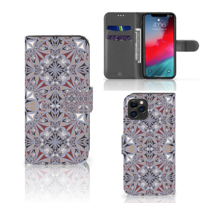 Apple iPhone 11 Pro | Bookcase | Flower Tiles | Portemonnee hoesje